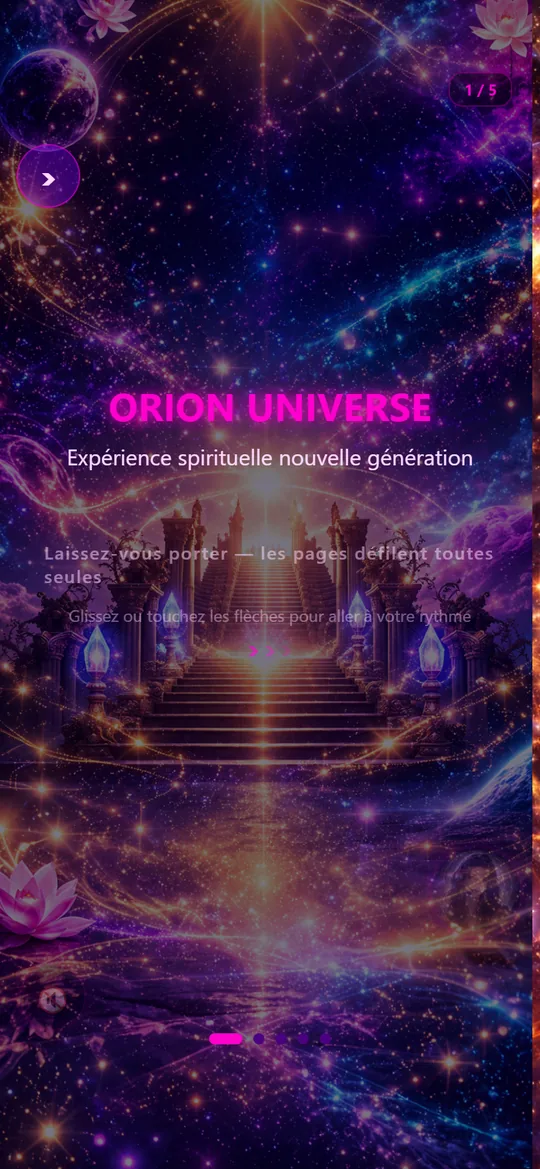 Orion Universe — application mobile